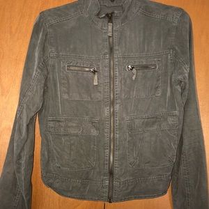 Dark Green Bomber Jacket